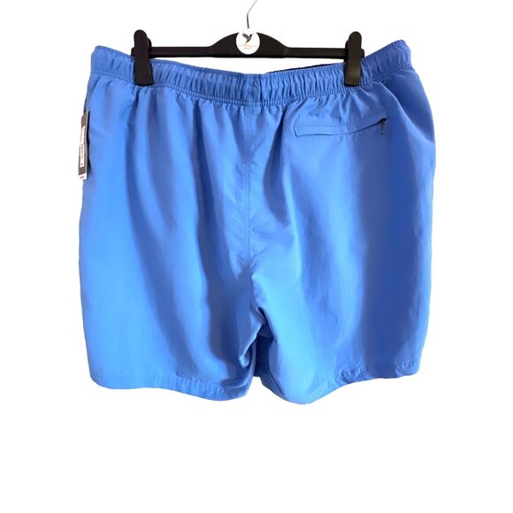 NWT RoundTree & Yorke Swim Blue Trunks Lining Pockets Big Man Size 2X - Picture 2 of 6